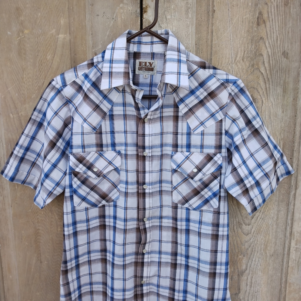 Vintage Western Plaid Shirt